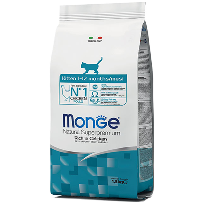 Monge Rich In Chicken kitten 10 kg
