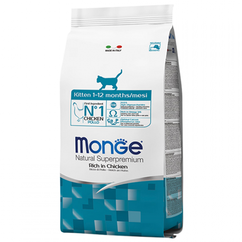 CAT MONGE KITTEN 400GR POLLO