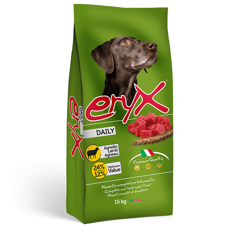 DOG ERYX DAILY 15KG AGNELLO