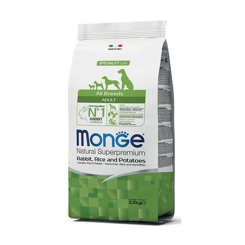 DOG MONGE ALLBREED 12KG CONIGLIO RISO PATATE