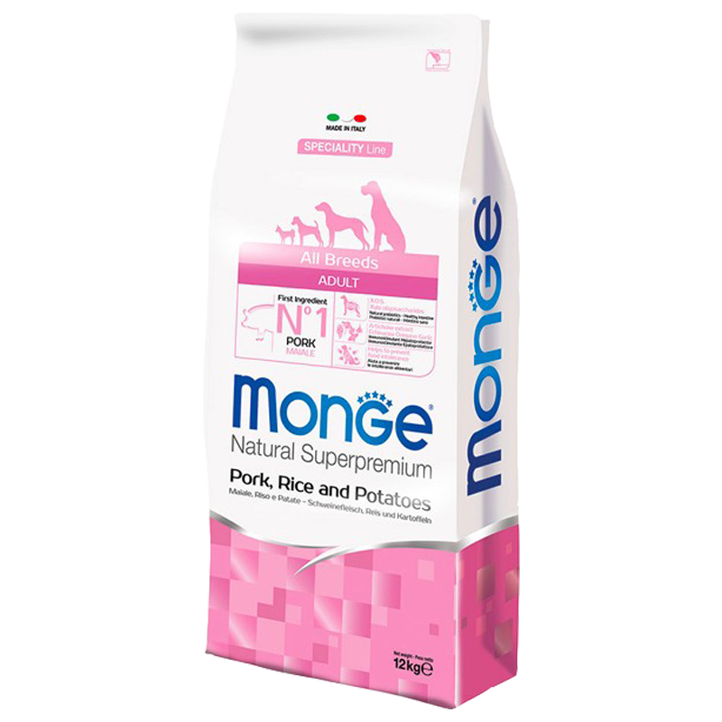 DOG MONGE ALLBREED 12KG MAIALE RISO PATATE
