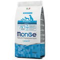 DOG MONGE LIGHT 12KG ALL BREED SALMONE