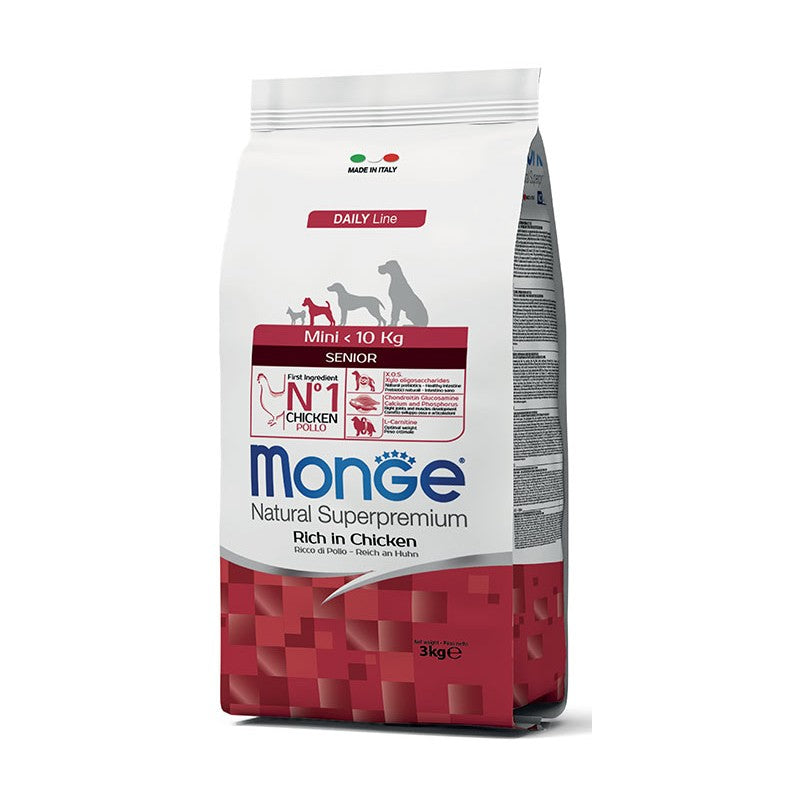 DOG MONGE SENIOR 3KG MINI