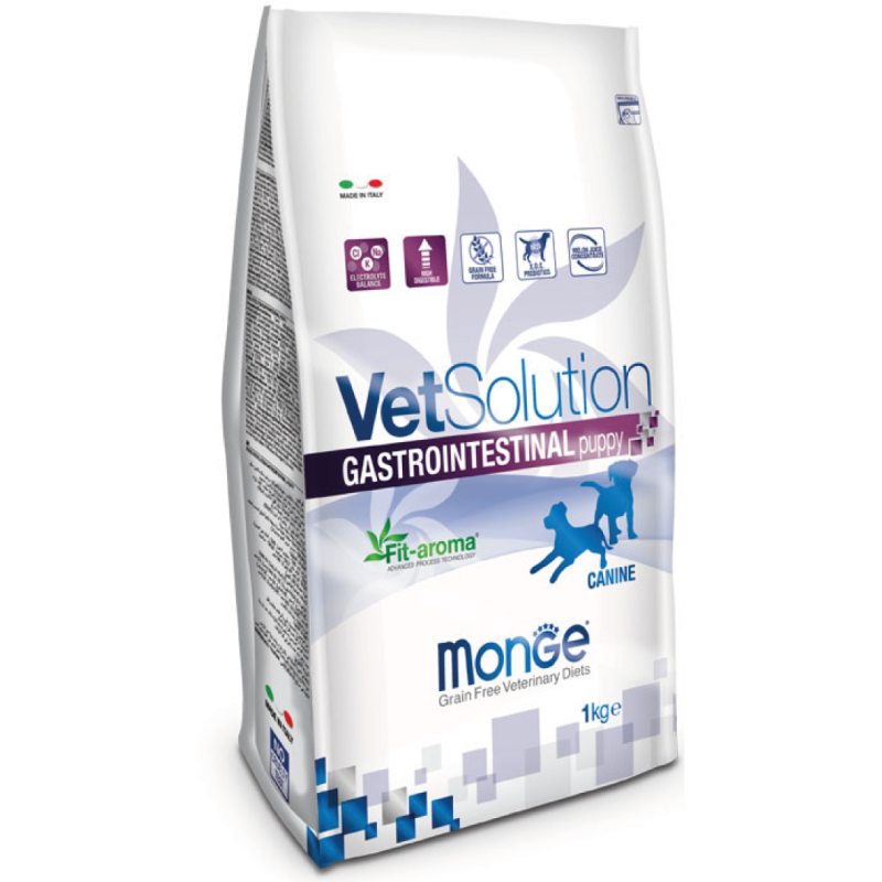 DOG MONGE VETSOLUTION GASTROINTESTINAL 1.5KG PUPPY