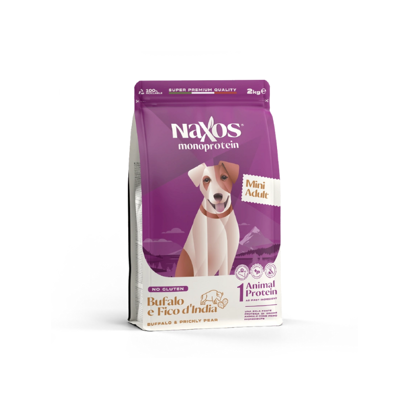 DOG NAXOS ADULT 500GR MINI BUFALO FICO D INDIA