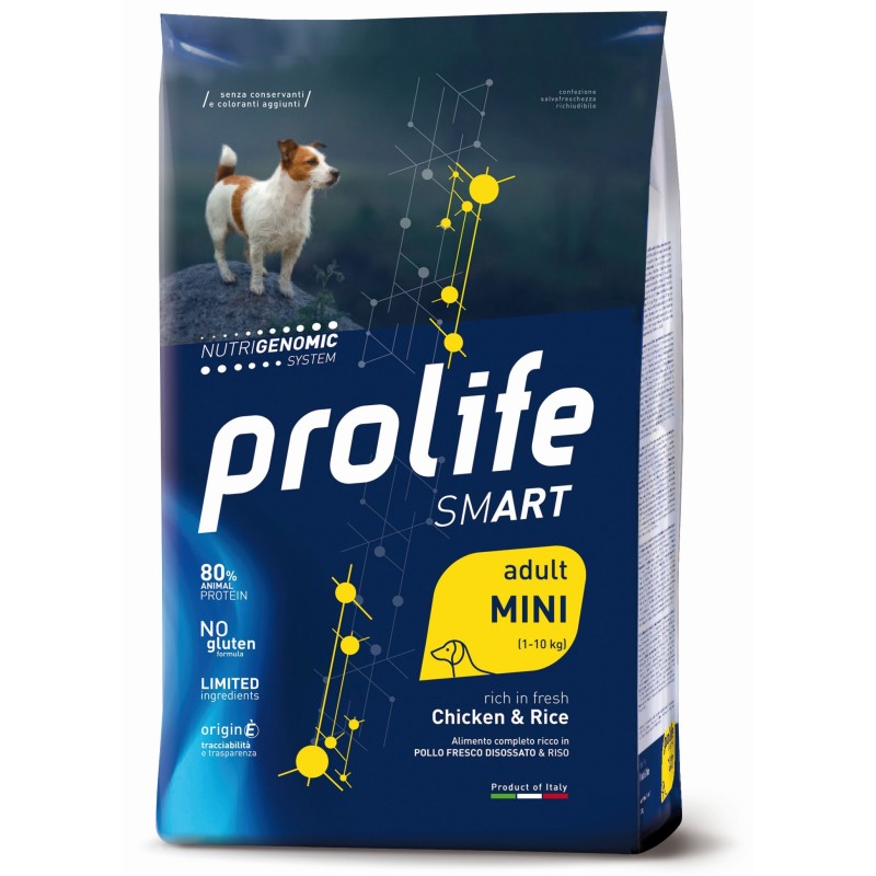 DOG PROLIFE SMART ADULT POLLO RISO 2KG MINI
