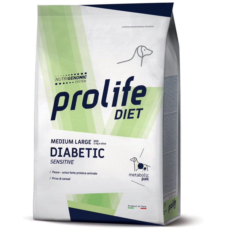 DOG VET PROLIFE DIABETIC SEN ML 8KG