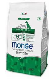 DOG MONGE ADULT 12KG MAXI POLLO E RISO