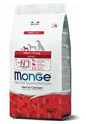 DOG MONGE ADULT 3KG MINI SECCO
