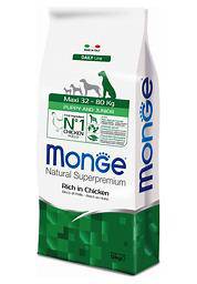 DOG MONGE PUPPY 12KG MAXI POLLO SECCO