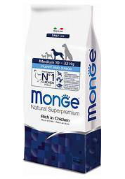 DOG MONGE PUPPY 12KG MEDIUM SECCO